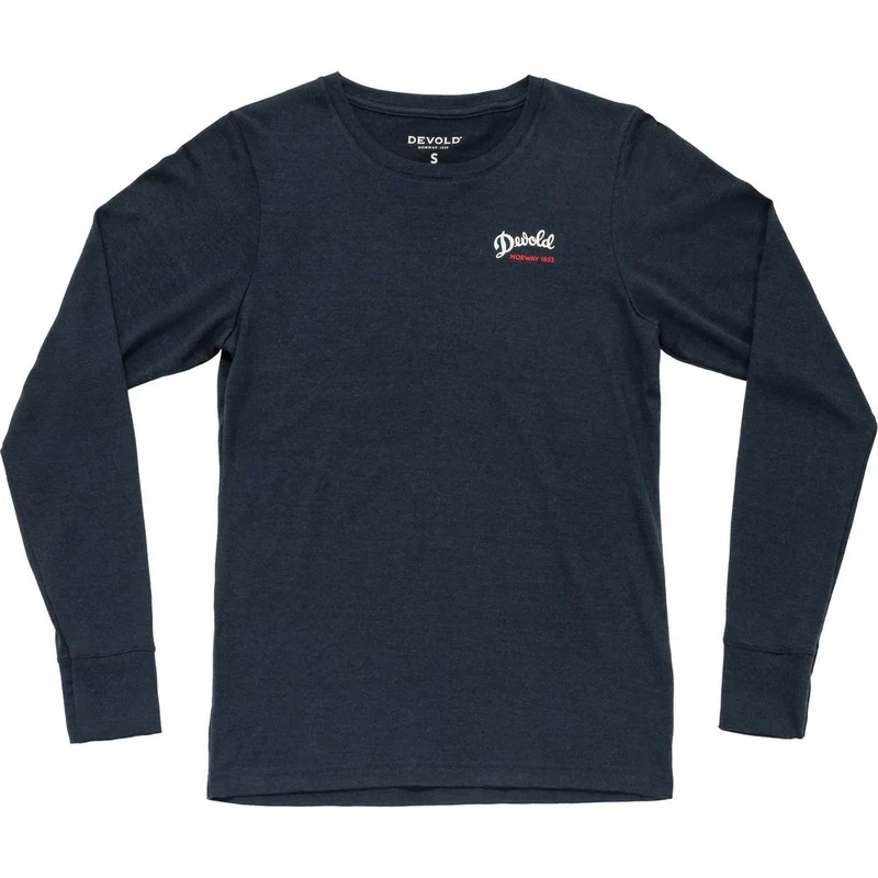 Devold Classic Script Damen Langarmshirt ink