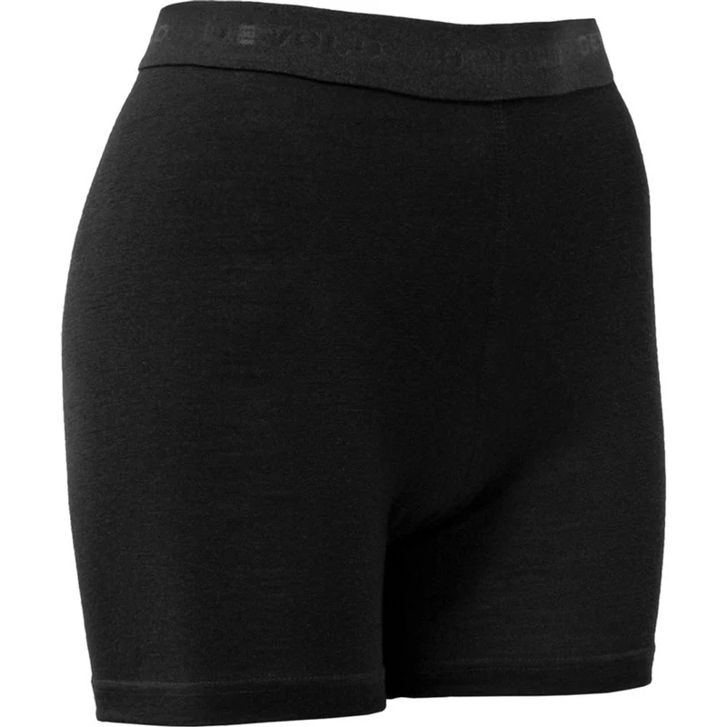 Devold Breeze Plus Boxer 200 Merino Damen Funktionsunterhose black