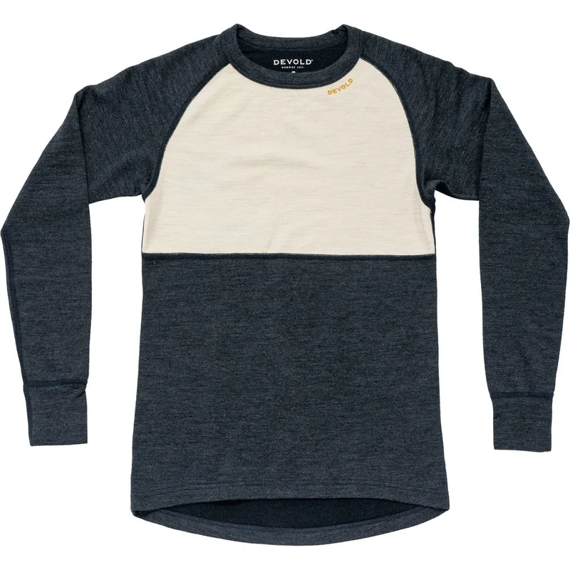 Devold Expedition Silk Damen Merinoshirt ink offwhite