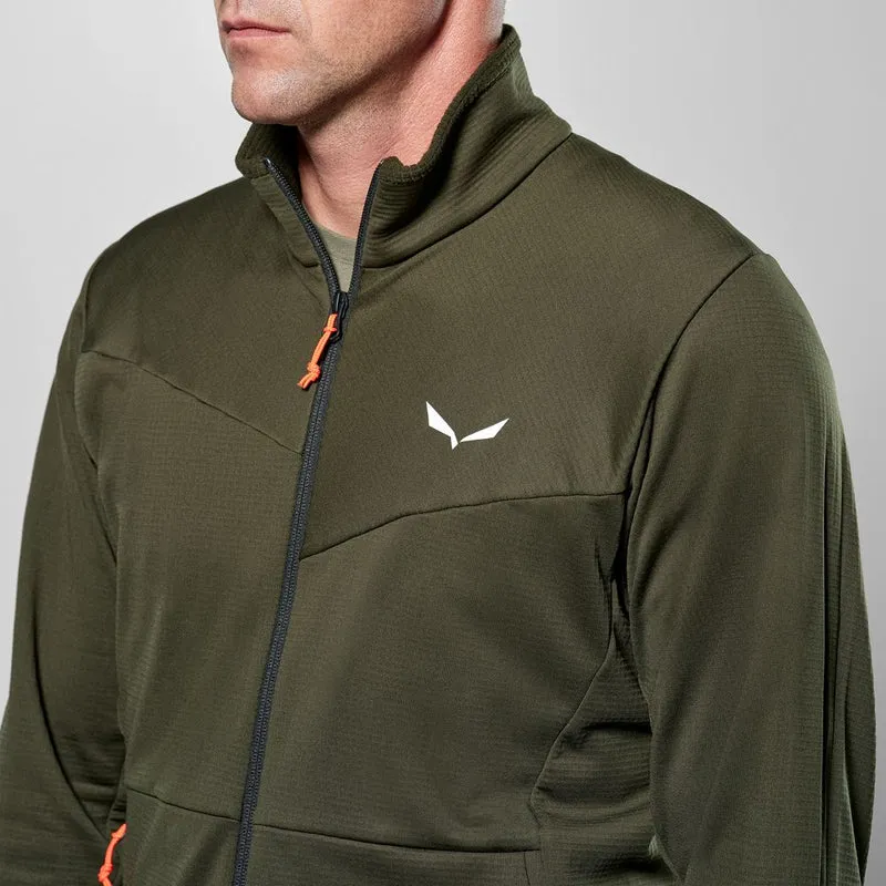 Salewa Puez Cammino PL Herren Fleecejacke dark olive