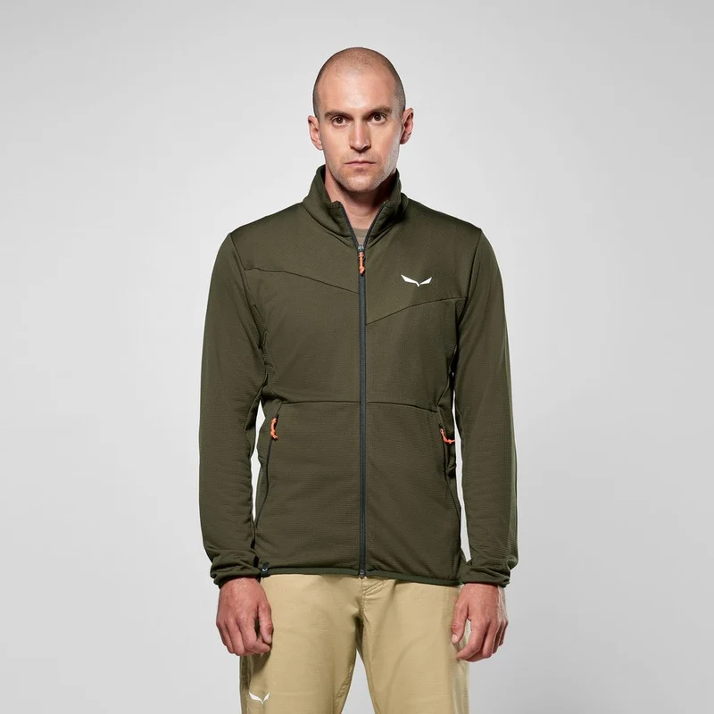 Salewa Puez Cammino PL Herren Fleecejacke dark olive