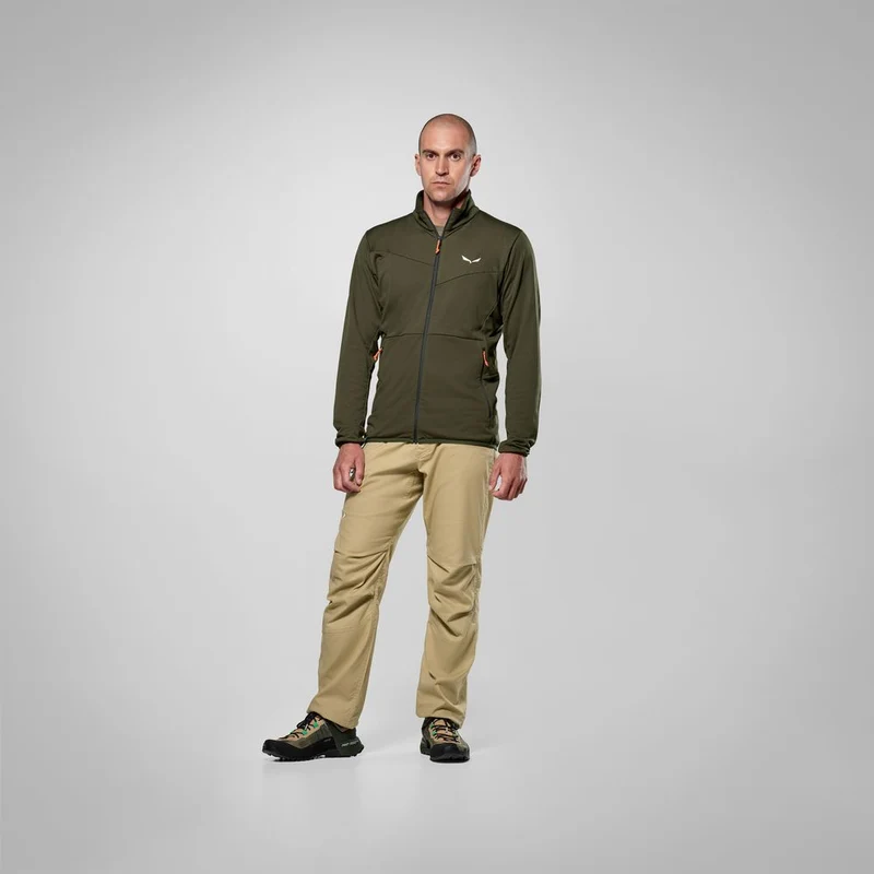 Salewa Puez Cammino PL Herren Fleecejacke dark olive
