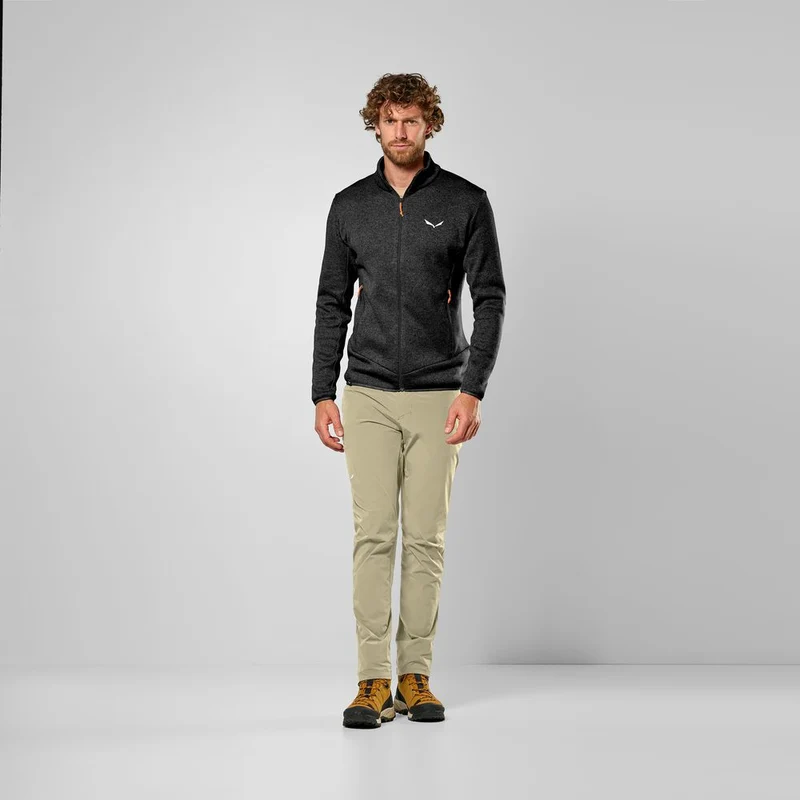 Salewa Puez Rocca Herren Fleecejacke black out