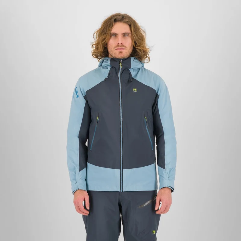 Karpos Storm Evo Herren Hardshelljacke woodlgray smoke blue