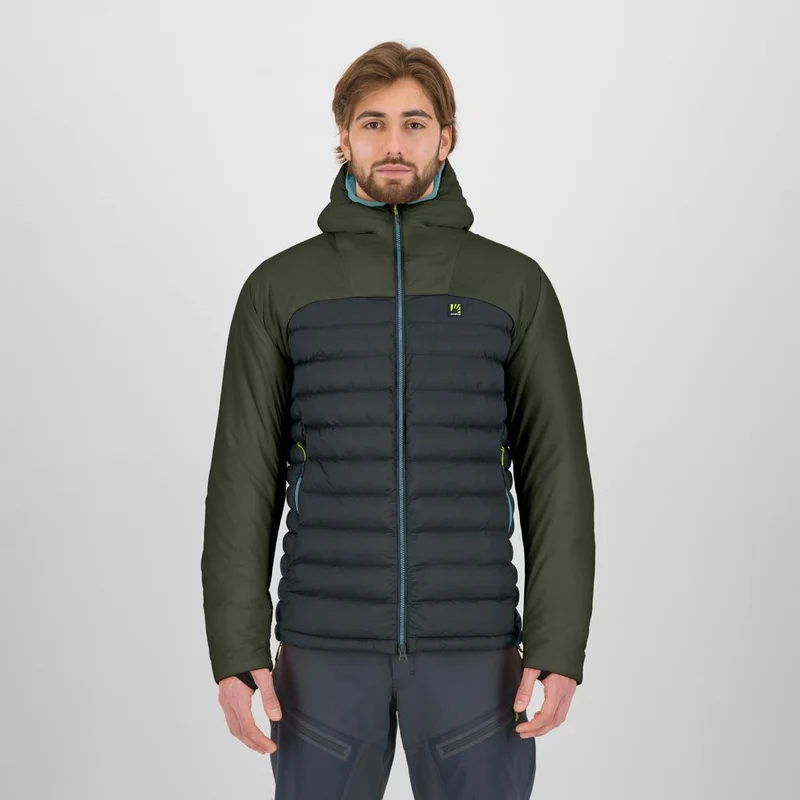 Karpos Sass D'o Hoodie Jkt Herren Isolationsjacke woodlgray deep depths