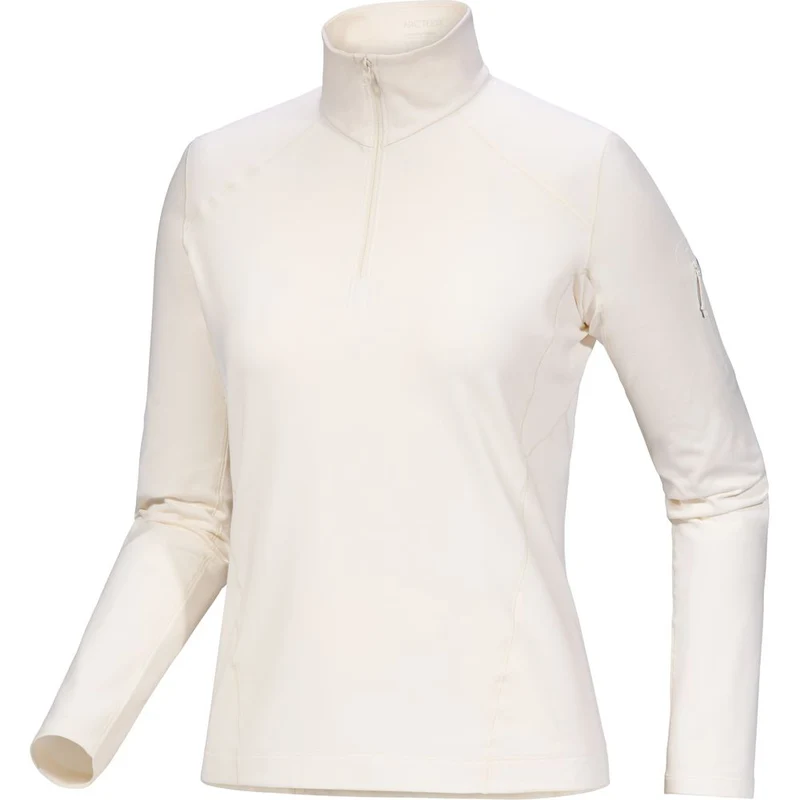 Arcteryx Rho Zipper Damen Funktionsshirt arctic silk