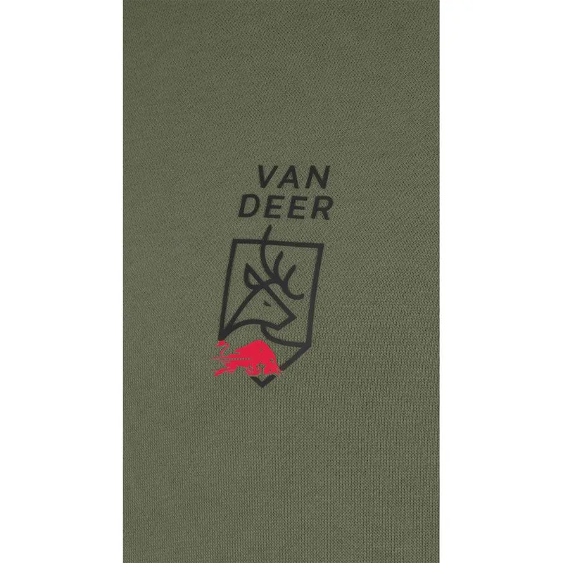 VAN DEER ESSENTIAL HOODIE - khaki