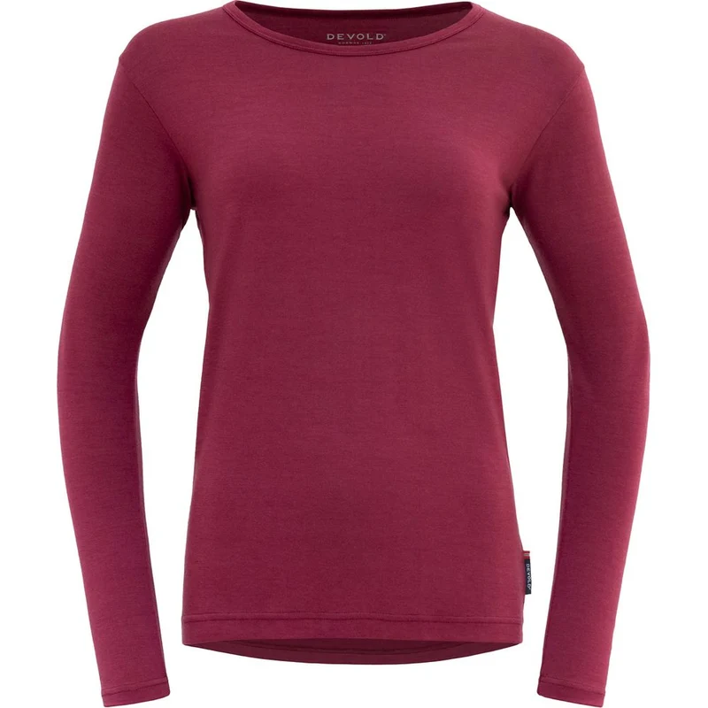 Devold Jakta Merino 200 Shirt Damen Merinoshirt beetroot