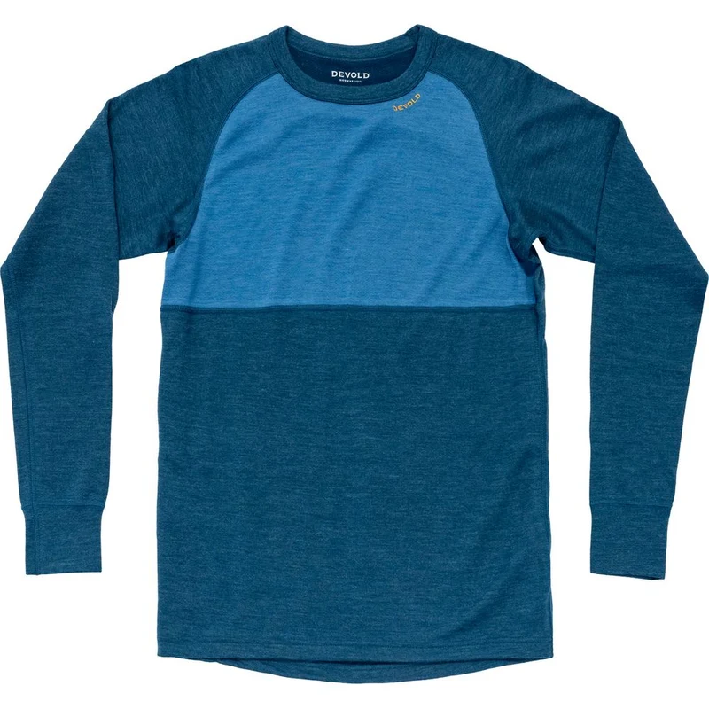 Devold Expedition Merino Silk Shirt Herren Merinoshirt flood/blue
