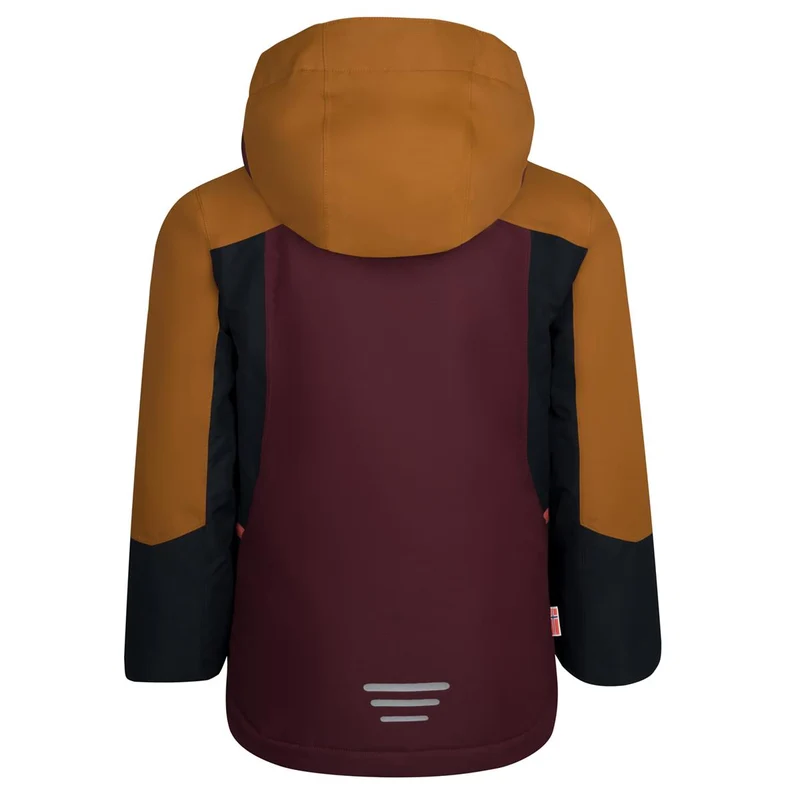 Trollkids Girls Rauland Jacket caramel/redwood/black/salomon