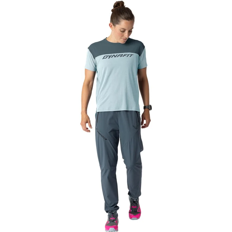 Dynafit Traverse Light Damen T-Shirt cloud-blue