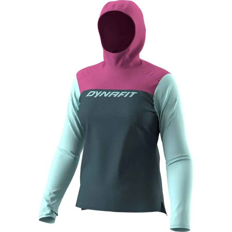 Dynafit Traverse Sun Damen Hoody cinder-magenta