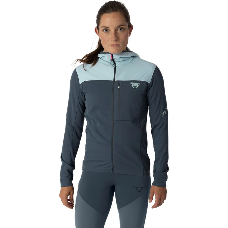Dynafit Traverse Thermal Hooded Damen Midlayer cloud-blue
