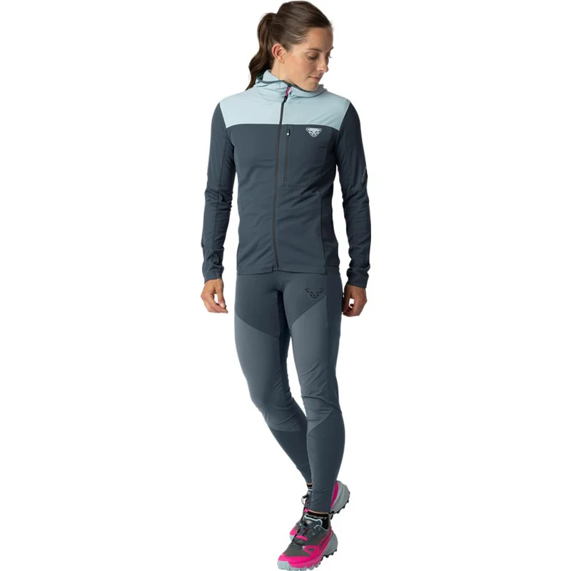 Dynafit Traverse Thermal Hooded Damen Midlayer cloud-blue