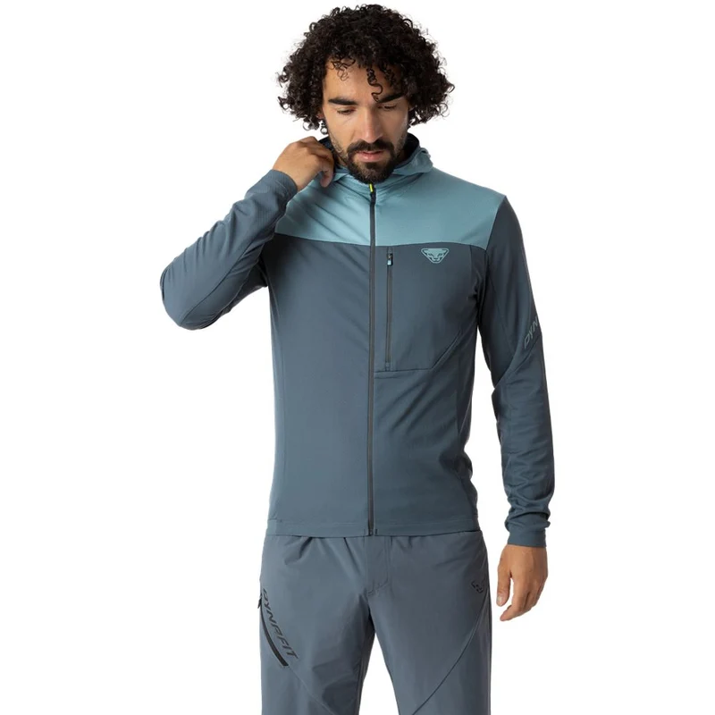 Dynafit Traverse Thermal Hooded Herren Midlayer smoke-blue