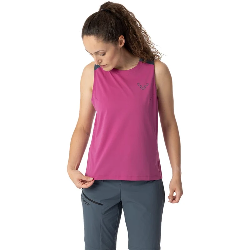 Dynafit Transalper Damen Tankshirt magenta