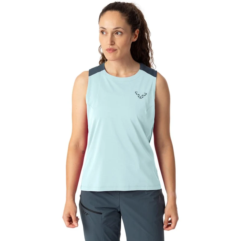 Dynafit Transalper Damen Tankshirt cloud-blue
