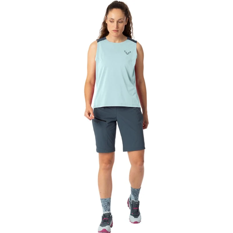 Dynafit Transalper Damen Tankshirt cloud-blue