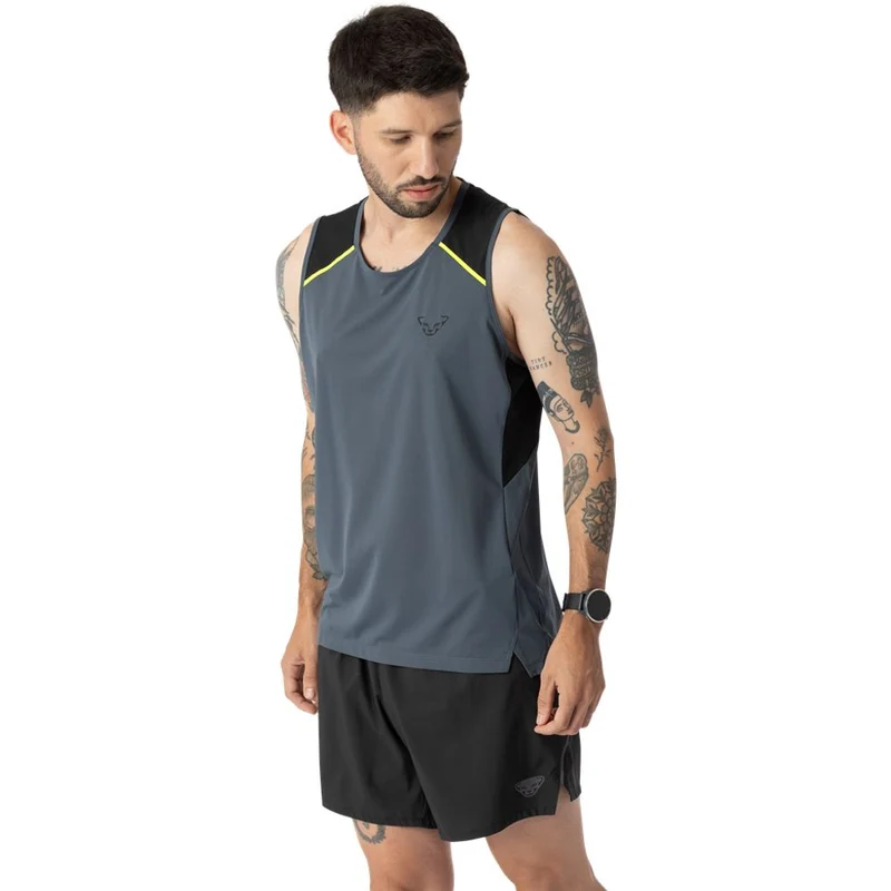Dynafit Sky Tank Herren Laufshirt cinder