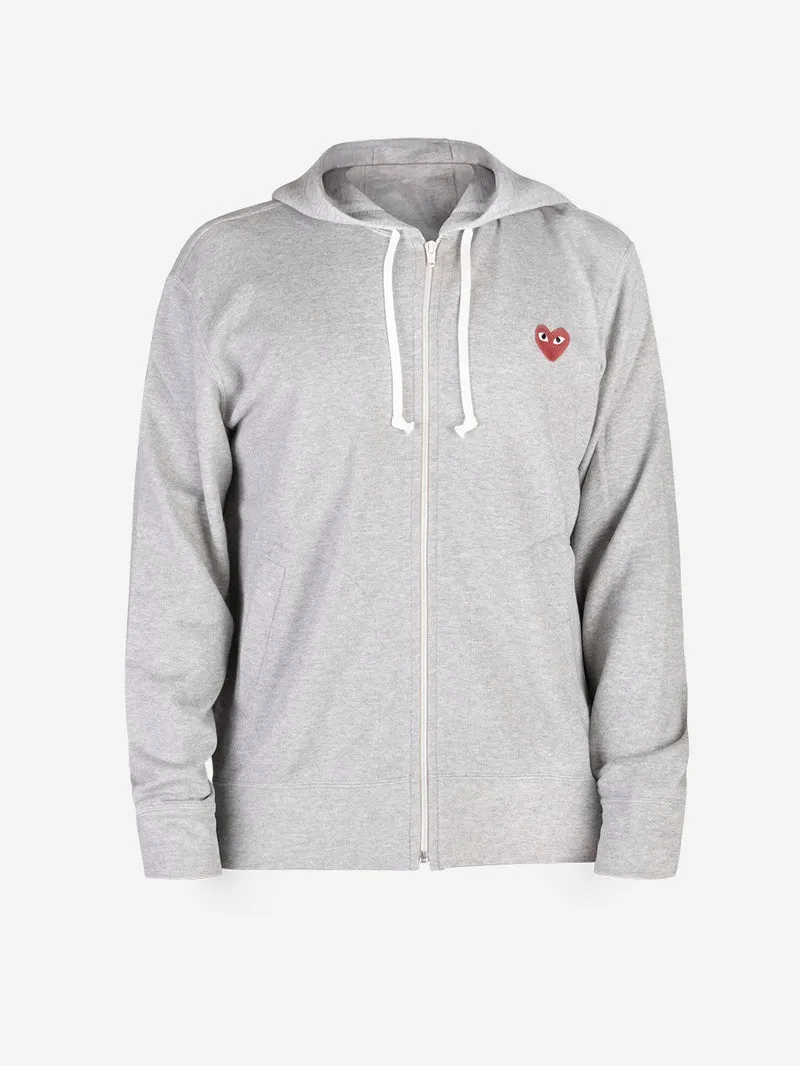CDG Play Felpa con cappuccio