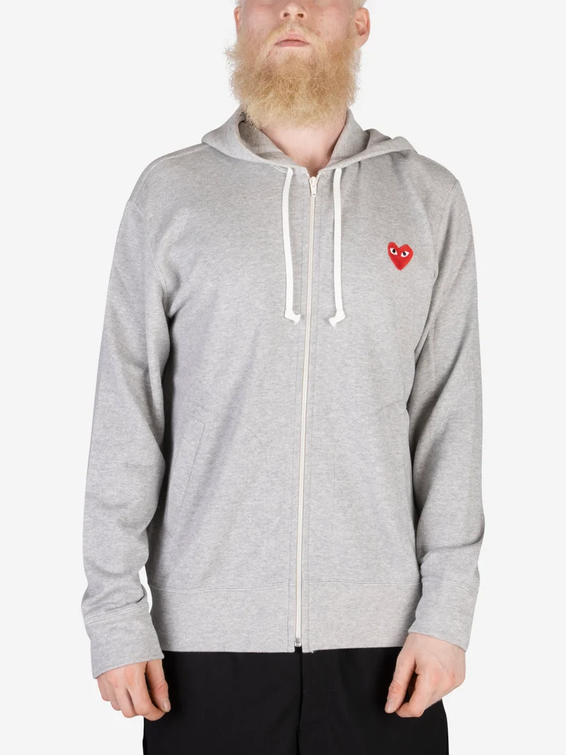 CDG Play Felpa con cappuccio