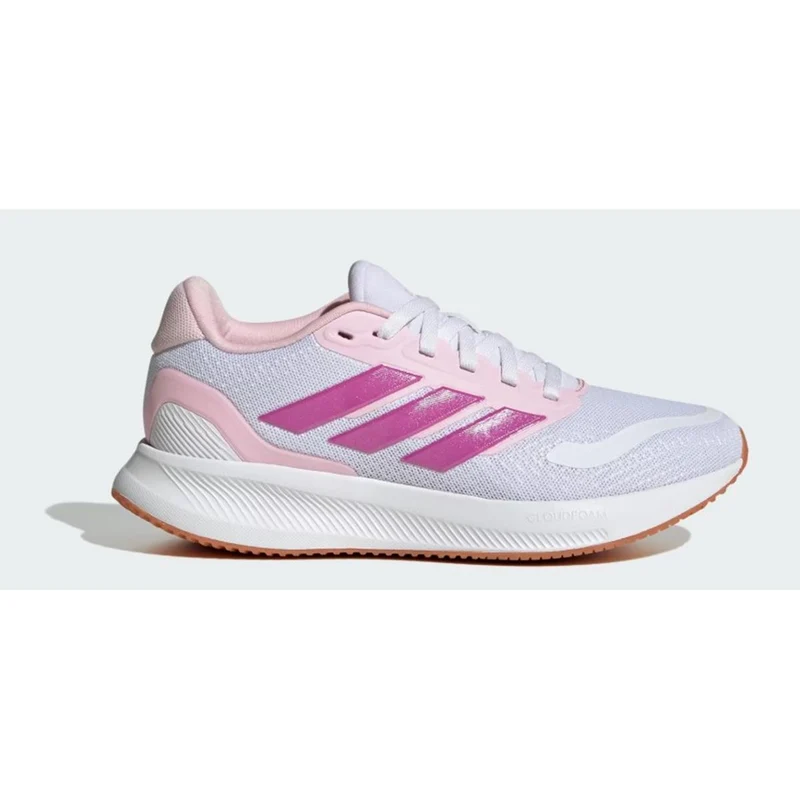 Adidas Runfalcon 5 Schuh Kids cloud white / clear pink / gum