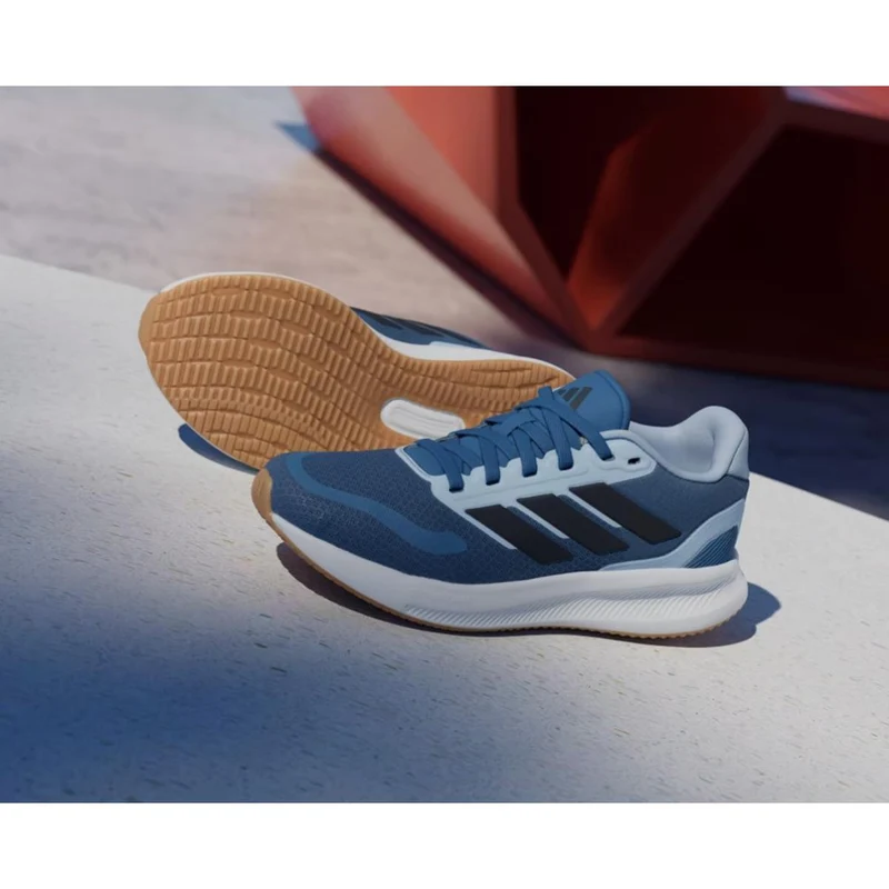 Adidas Runfalcon 5 Schuh Kids dusky ink / legend ink / glow blue