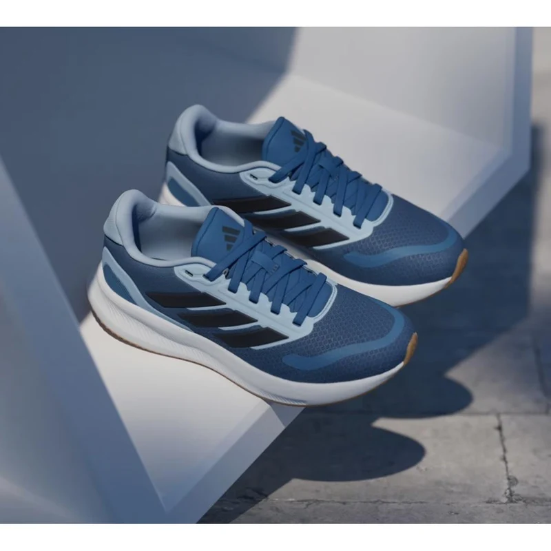 Adidas Runfalcon 5 Schuh Kids dusky ink / legend ink / glow blue