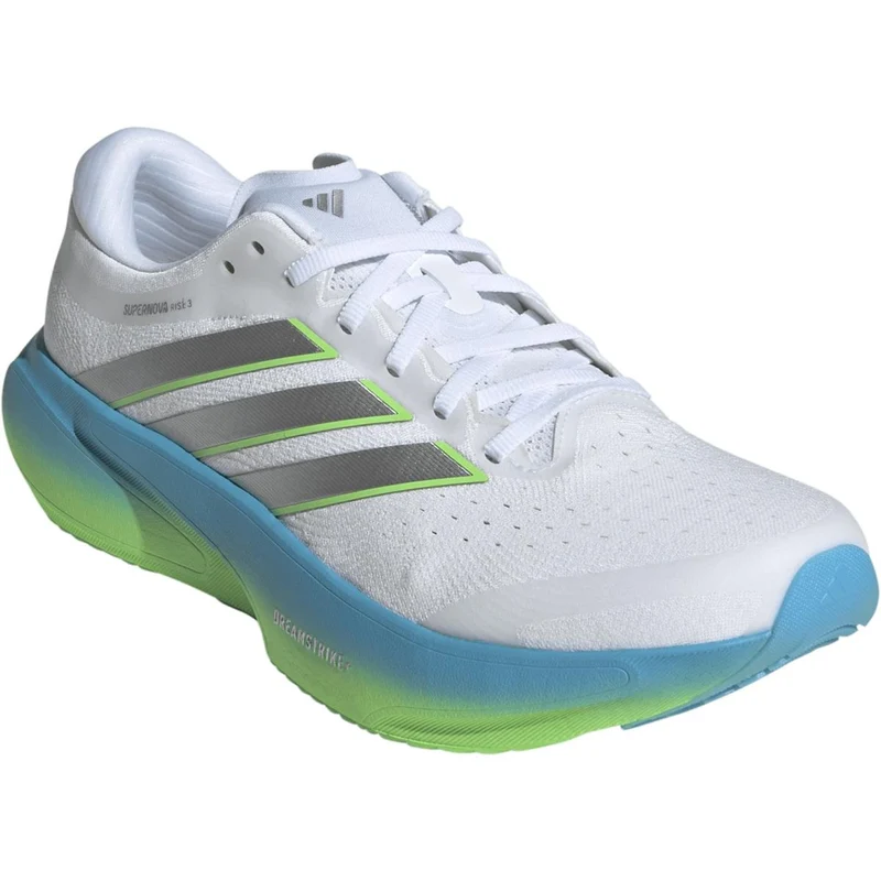 Adidas Supernova Rise 3 Men cloud white silver metallic semi blue burst