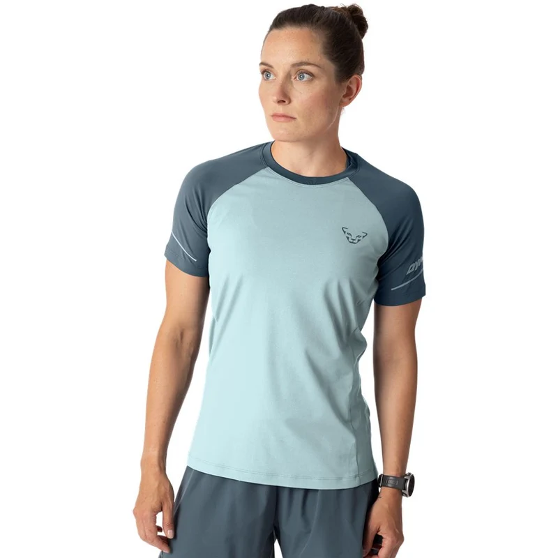 Dynafit Alpine Pro W S/S Tee cloud-blue
