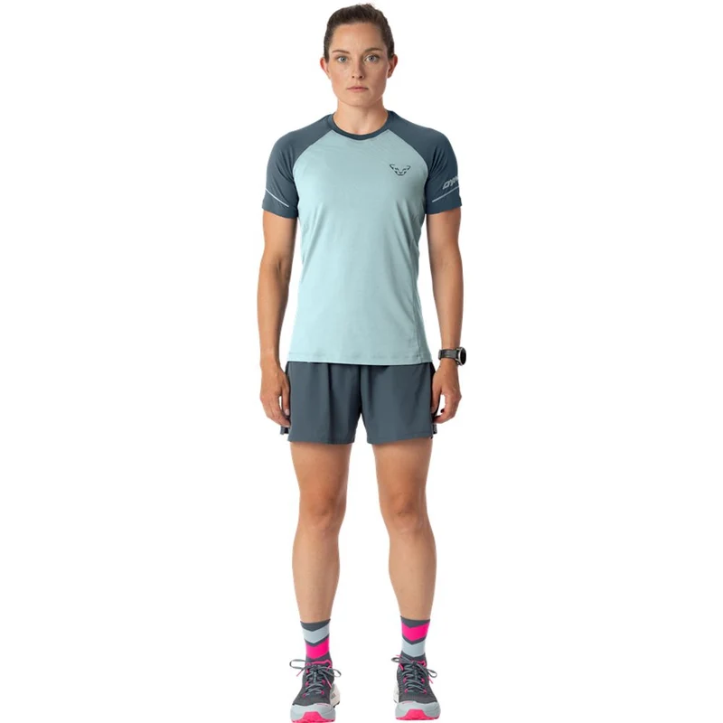 Dynafit Alpine Pro W S/S Tee cloud-blue