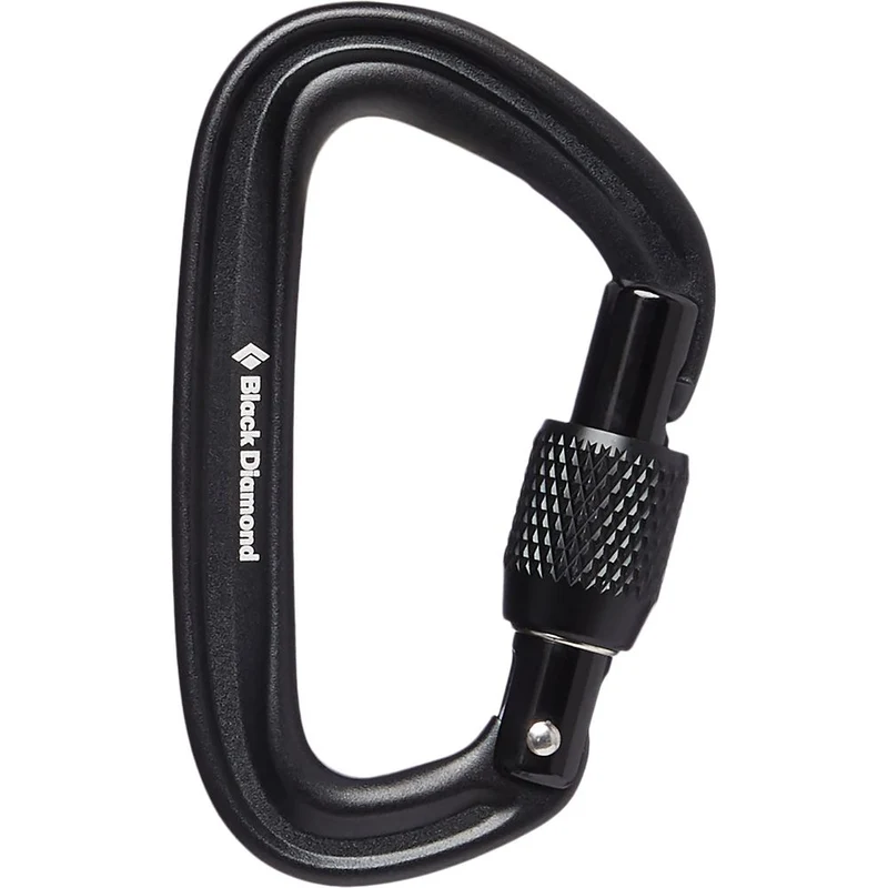 Black Diamond Liteforge Screwgate Karabiner black