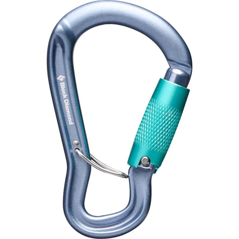 Black Diamond Gridlock Triple Lock Karabiner gray