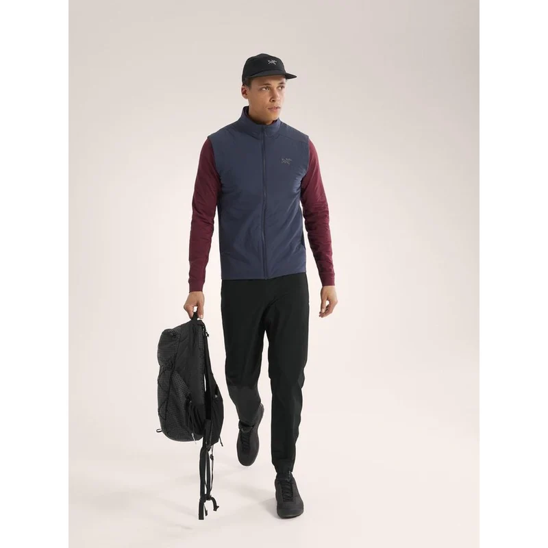 Arcteryx Atom Herren Weste black-sapphire