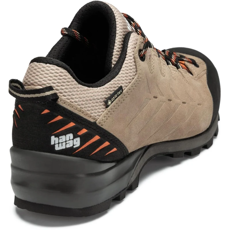 Hanwag Makra Pro Low GTX Men light brown orange