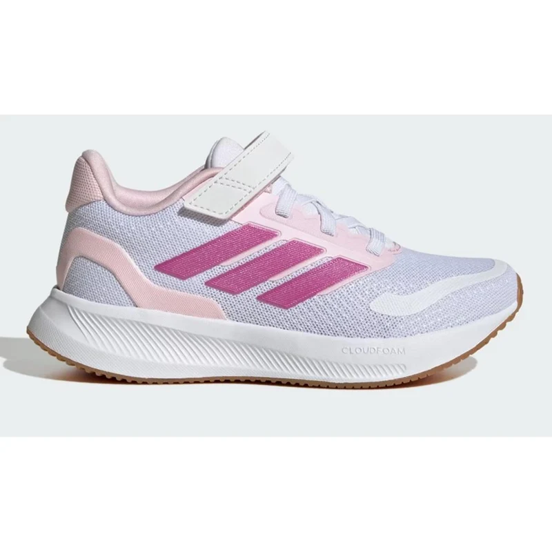 Adidas Runfalcon 5 Schuh Kids cloud white / clear pink / gum