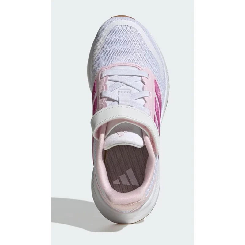 Adidas Runfalcon 5 Schuh Kids cloud white / clear pink / gum