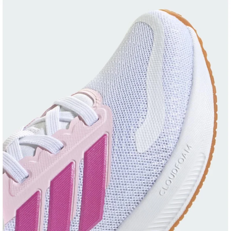 Adidas Runfalcon 5 Schuh Kids cloud white / clear pink / gum