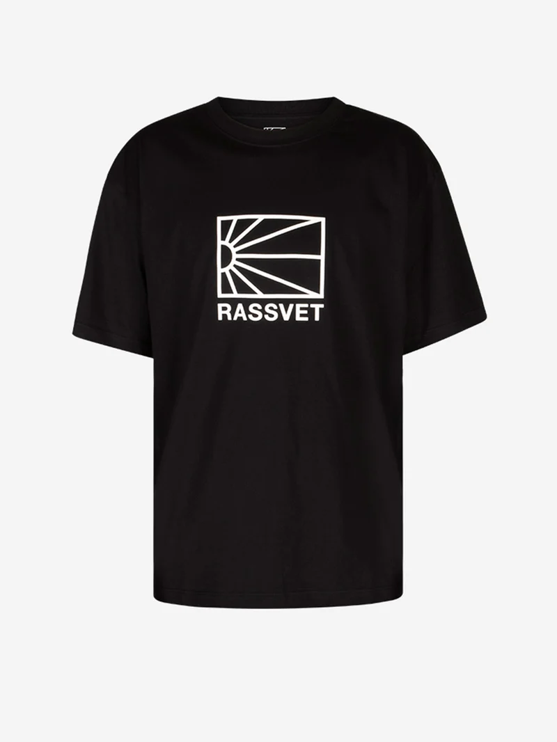 T-shirt logo in cotone