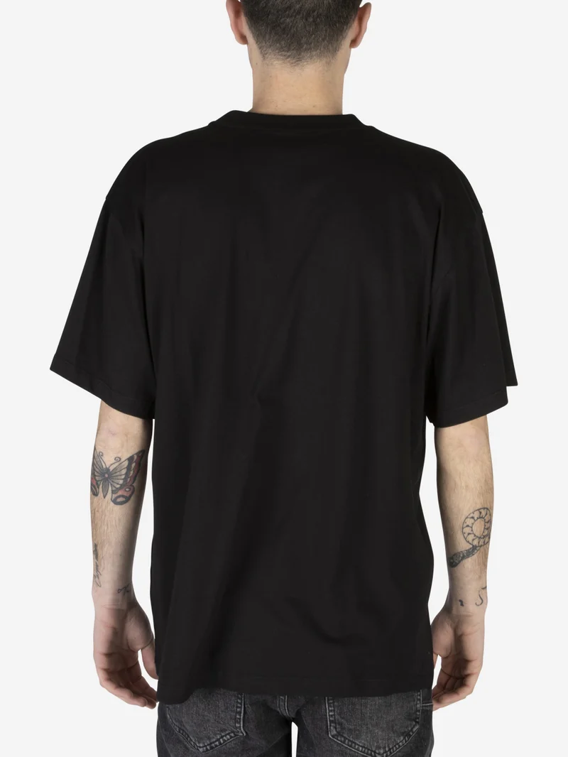 T-shirt logo in cotone