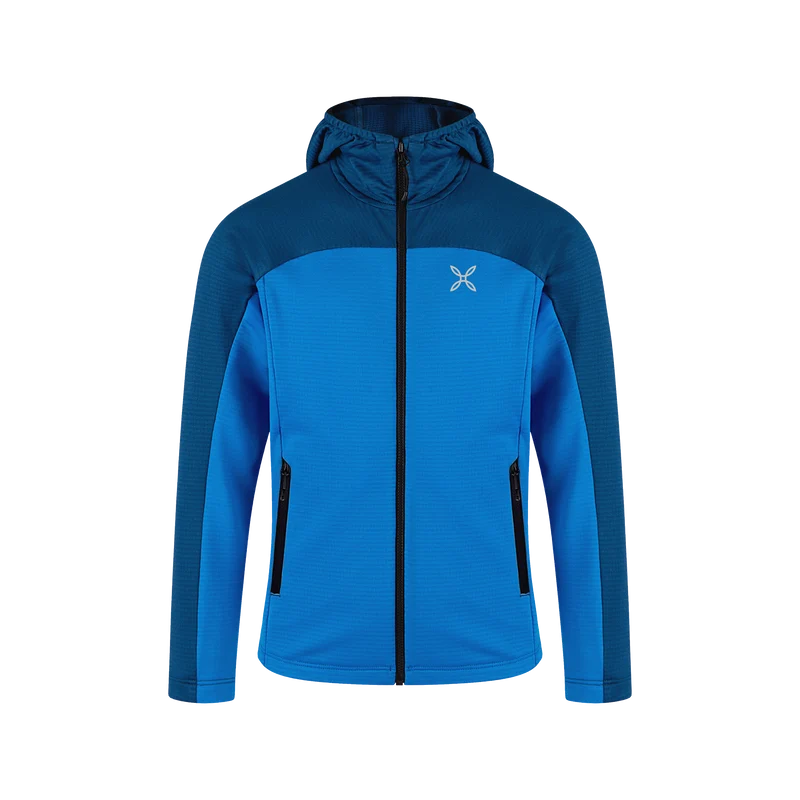 GRID LIGHT HOODED MAGLIA KIDS