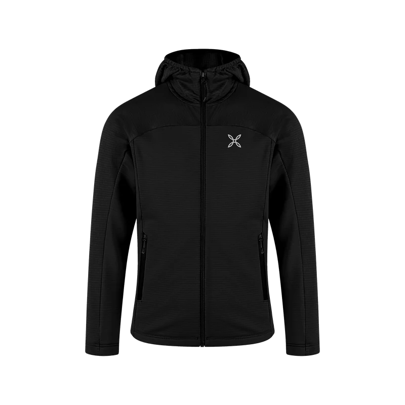 GRID LIGHT HOODED MAGLIA KIDS