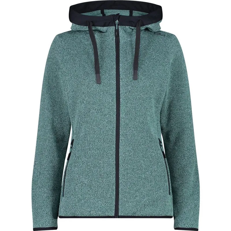 CMP Jacket Fix Hood Damen Midlayer agave