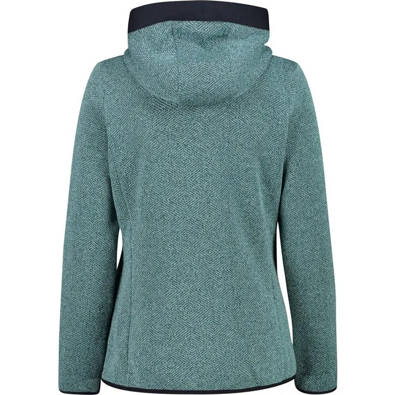 CMP Jacket Fix Hood Damen Midlayer agave