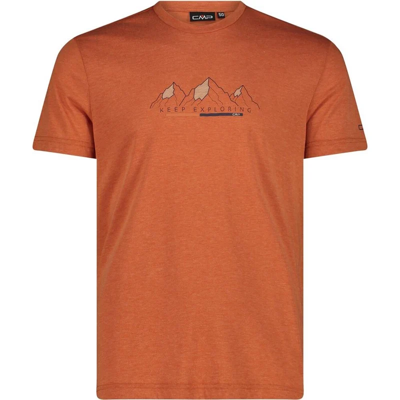 CMP Herren T-Shirt ruggine mel