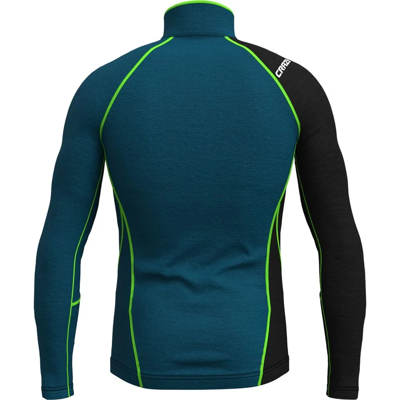 Crazy Idea Pull Fahrenheit Zip Herren Baselayer galaxy
