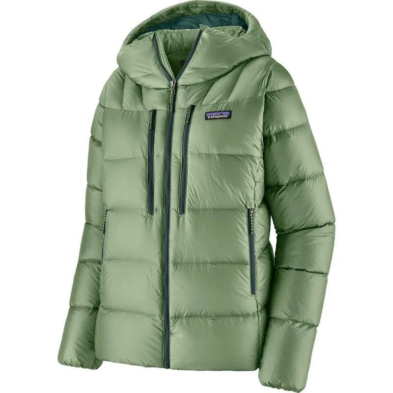 Patagonia W's Fitz Roy Down Hoody Damen Daunenjacke ellwood green