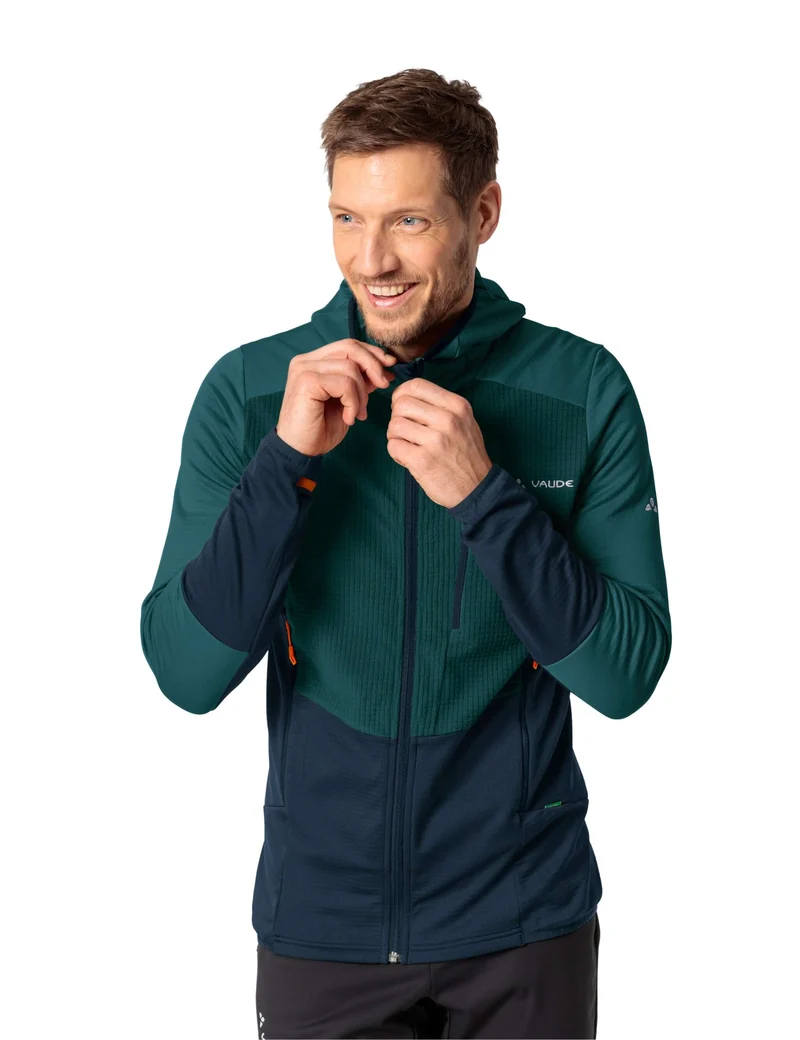 VAUDE Me Monviso Hooded Grid Fleece Jacke Herren