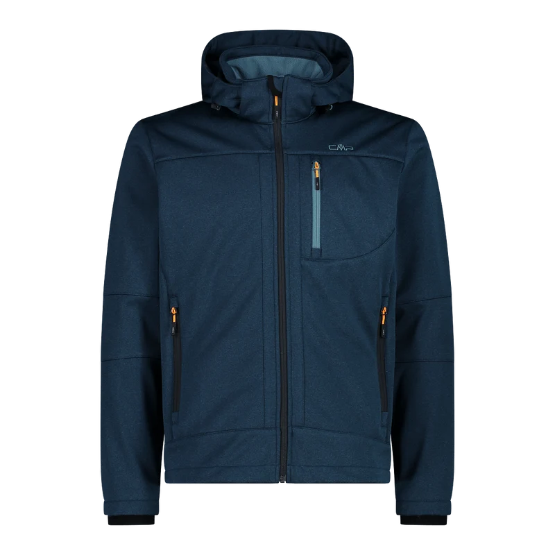 CMP MAN JACKET ZIP HOOD Softshelljacke mit Kapuze