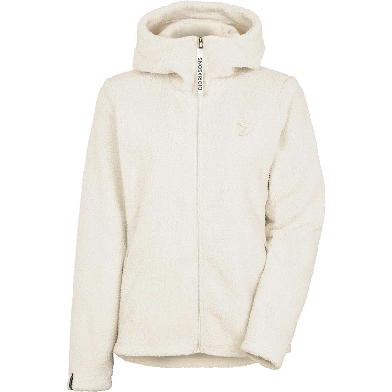 Didriksons Anniken FZ 2 Damen Fleecejacke shell white